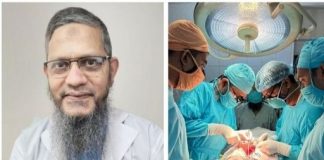১০০০ কিডনি প্রতিস্থাপনের মাইলফলক স্পর্শ করলেন অধ্যাপক কামরুল ইসলাম